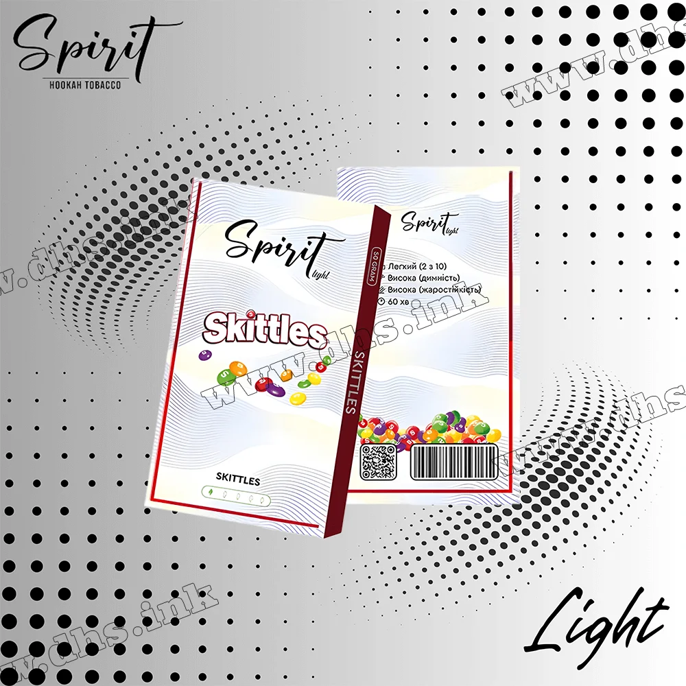 Тютюн Spirit (Спіріт) Light - Skittles (Скітлз) 50г